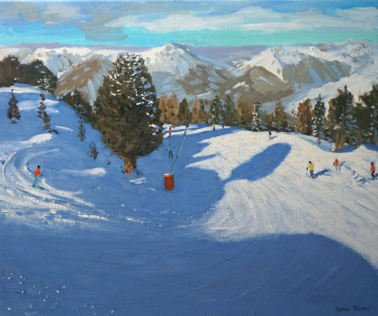 Andrew Macara - springtime skiiing, tignes